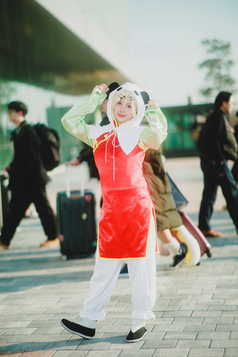 🎤 ハイハイチャイナ　ちょちょ夢心地 🐼

#いーあるふぁんくらぶ #KagamineRin 
#cosplay #VOCALOID