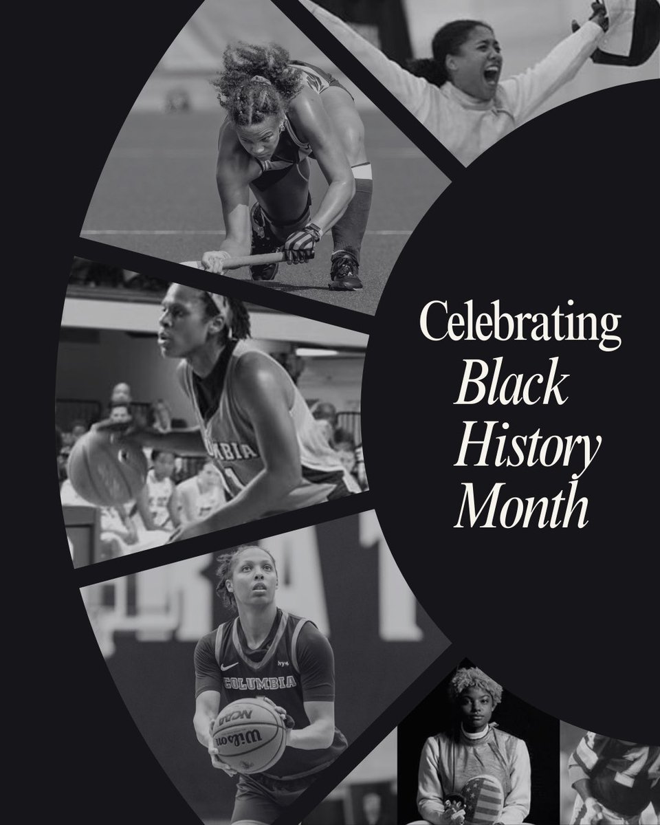 GoColumbiaLions's tweet photo. Celebrating #CUBlackExcellence! 🦁 

Throughout Black History Month, we will be continuing our annual #CUBlackExcellence campaign, highlighting our most accomplished Black and African American student-athletes.

#RoarLionRoar 🦁 // #OnlyHere 🗽 https://t.co/q7m0O2nSXl