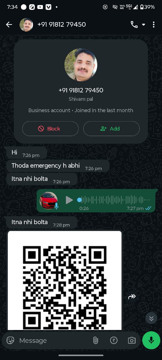 Someone is using my photo and name to send messages to people and asking for money.
<a href="/cyberpolice_up/">Cyber Police UP</a>