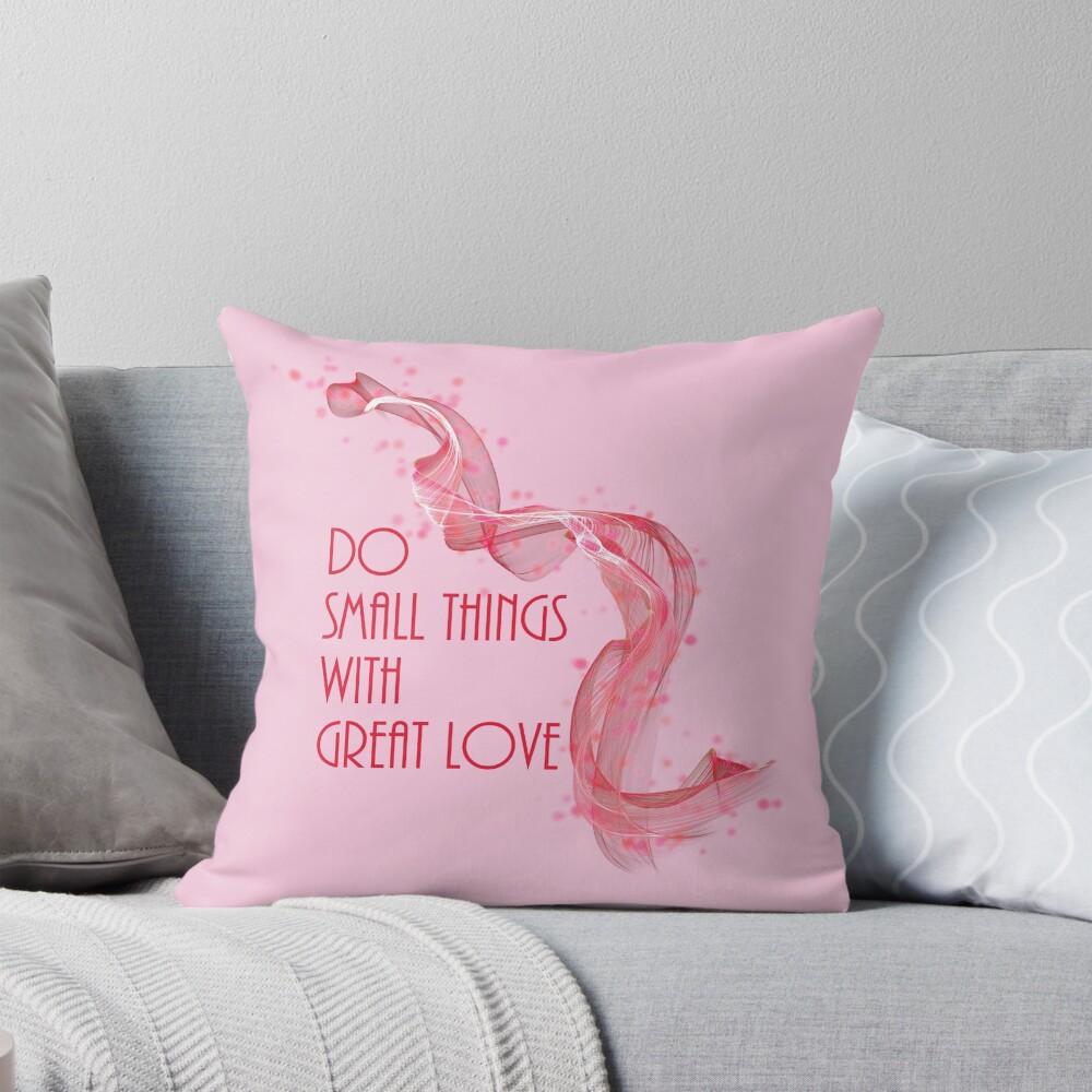 HurmerintaArt's tweet image. Do small things with great love. Enjoy every minute of the day. Focus on the little things. Stay positive. Sold as: Zipper Pouch, Drawstring Bag, Tank top.

#pillow #bag #wallart #giftidea  redbubble.com/i/throw-pillow…