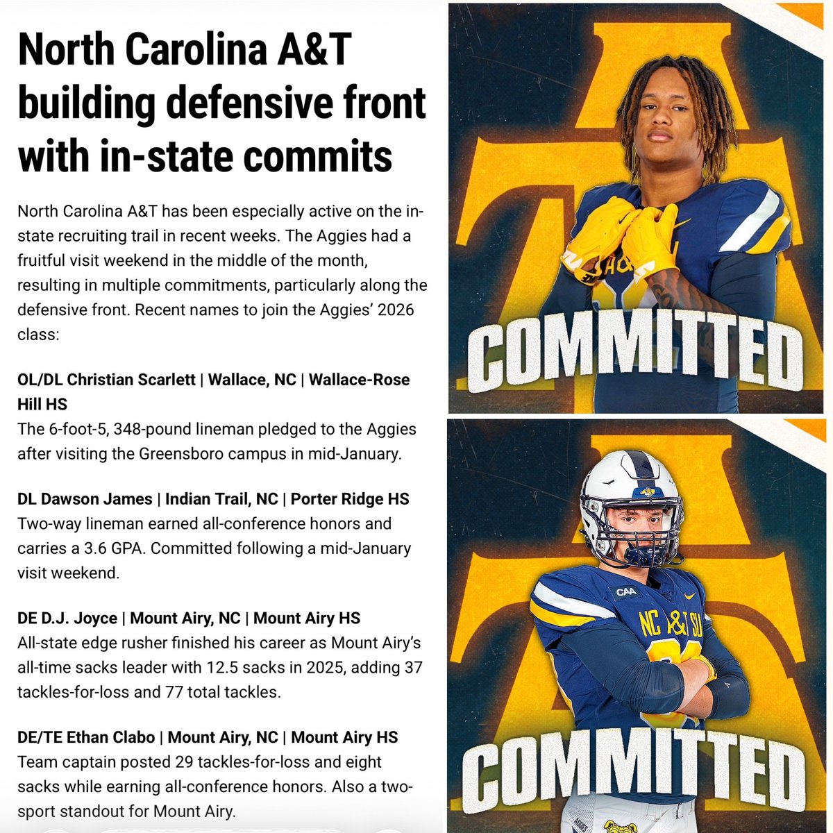 Mount Airy Football tweet media