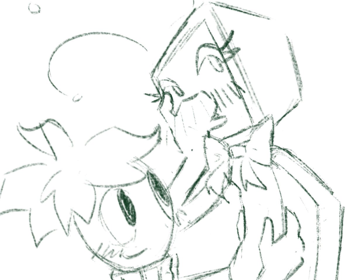 RokhlinaSo94005's tweet photo. Repost, because Twitter is treating my art like dookie
#berrybot #berryvision Sprout x Vee (wip) https://t.co/JuhrdWKRDG