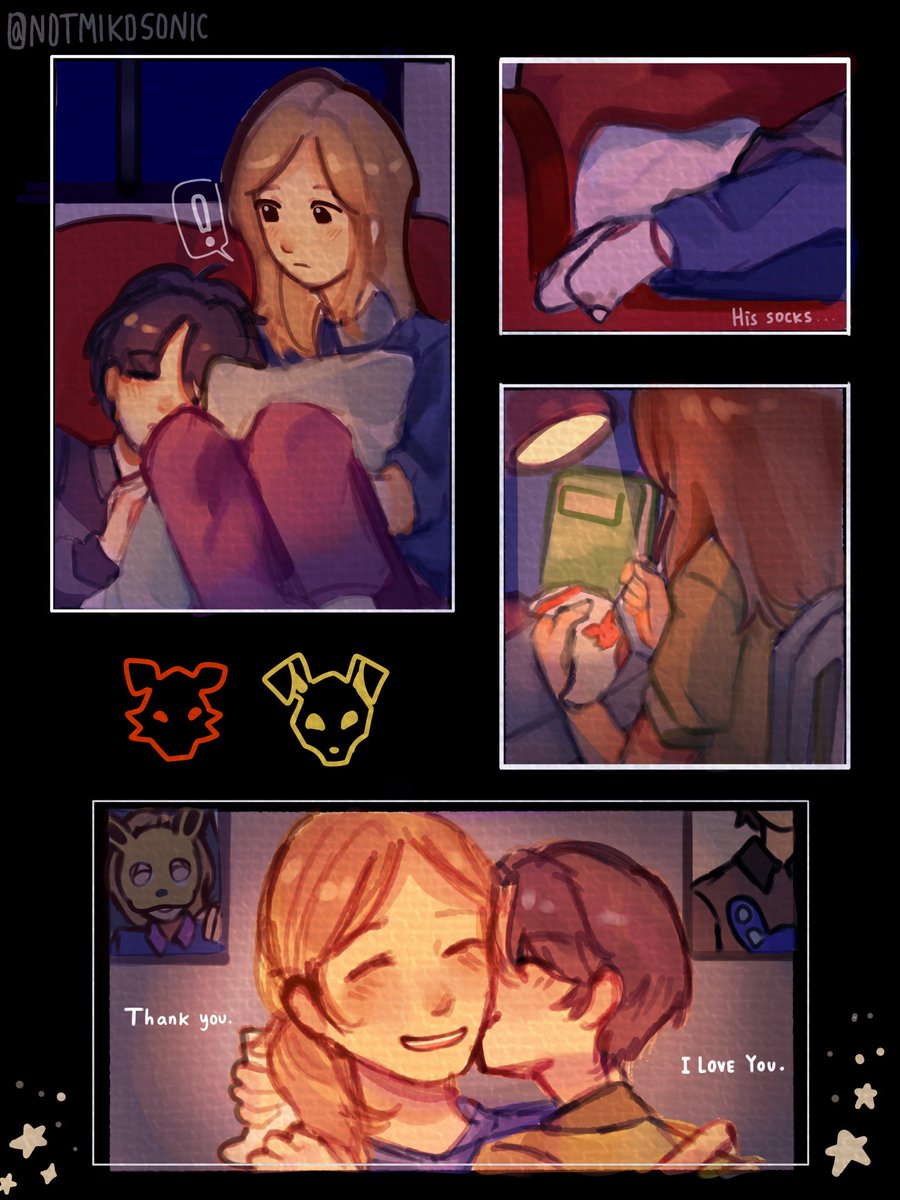 notmikosonic's tweet photo. Benefit of having an older sibling #FNAF2Movie #FNAF https://t.co/fQuUOv51dR