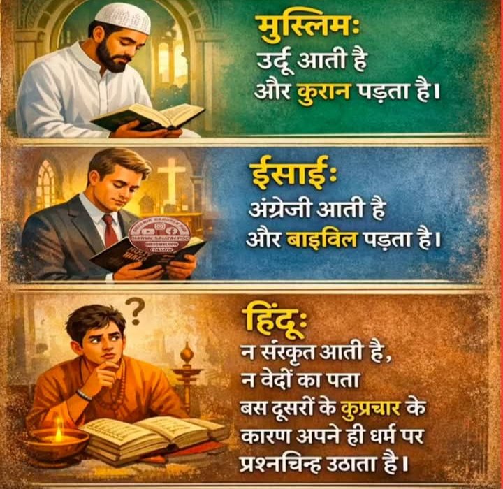ankurmishra1jan's tweet image. We should read before #criticizing our own #religion.
#hinduUnity