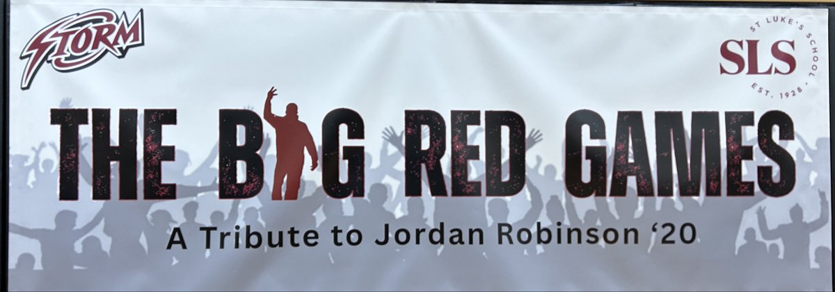 CoachThomas05's tweet photo. We celebrated the life of our beloved Jordan Robinson at the Annual Big Red Games yesterday. So good seeing the family back on the Hilltop. @StLukesSchool @StLukesStorm 
🖤🙏🏾 https://t.co/xTq5TEMj2P