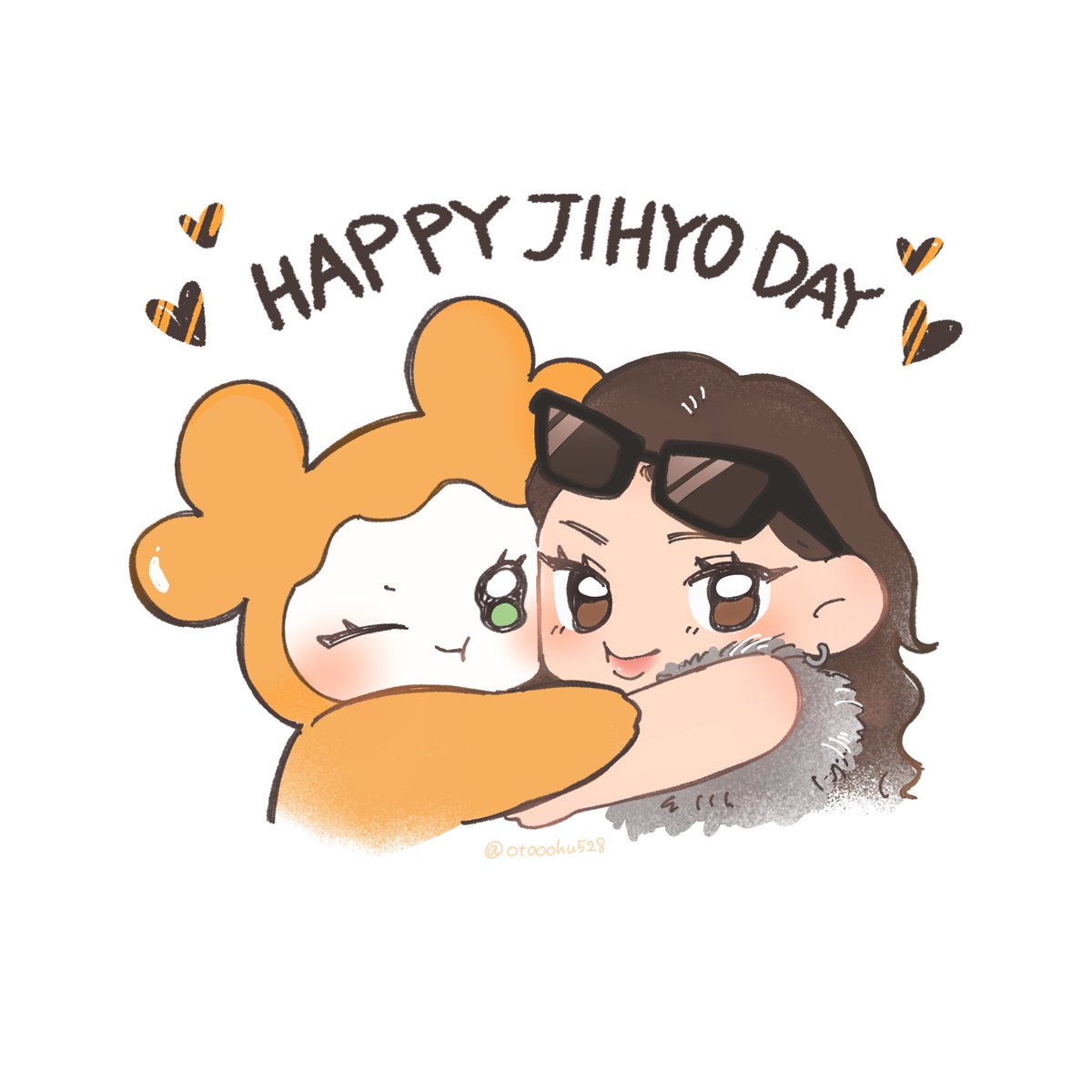otooohu528's tweet photo. ジヒョちゃんお誕生日おめでとう🧡✨(ｷﾞﾘｯｷﾞﾘになっちゃった😭)#HappyJIHYOday https://t.co/QHg64N6HK1
