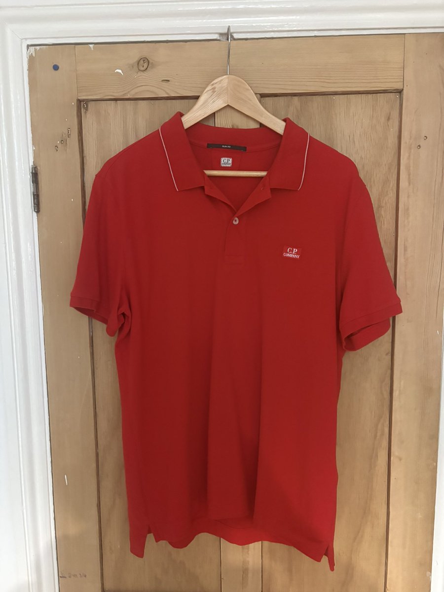 baleandy's tweet photo. @adiFamily_ Cp company polo
Xl slim fit P2P 21”
Mint condition 
£30 TYD https://t.co/2ya5YnKrSH
