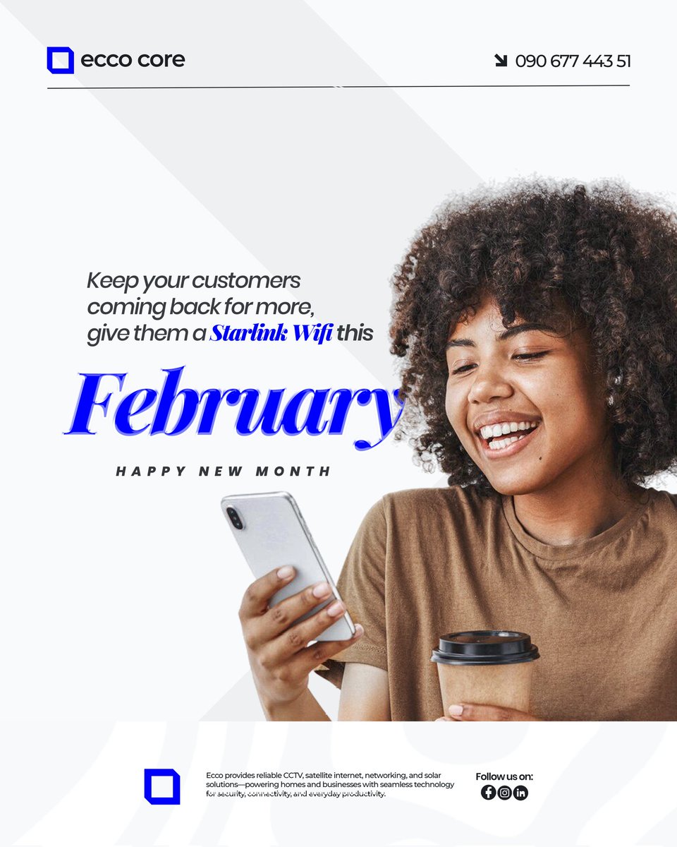 EccoEngineering's tweet photo. Everyone loves a free Internet 

But Starlink is wifi....?

Install one today and see for yourself 

Happy New Month https://t.co/udOX1ZyEgj