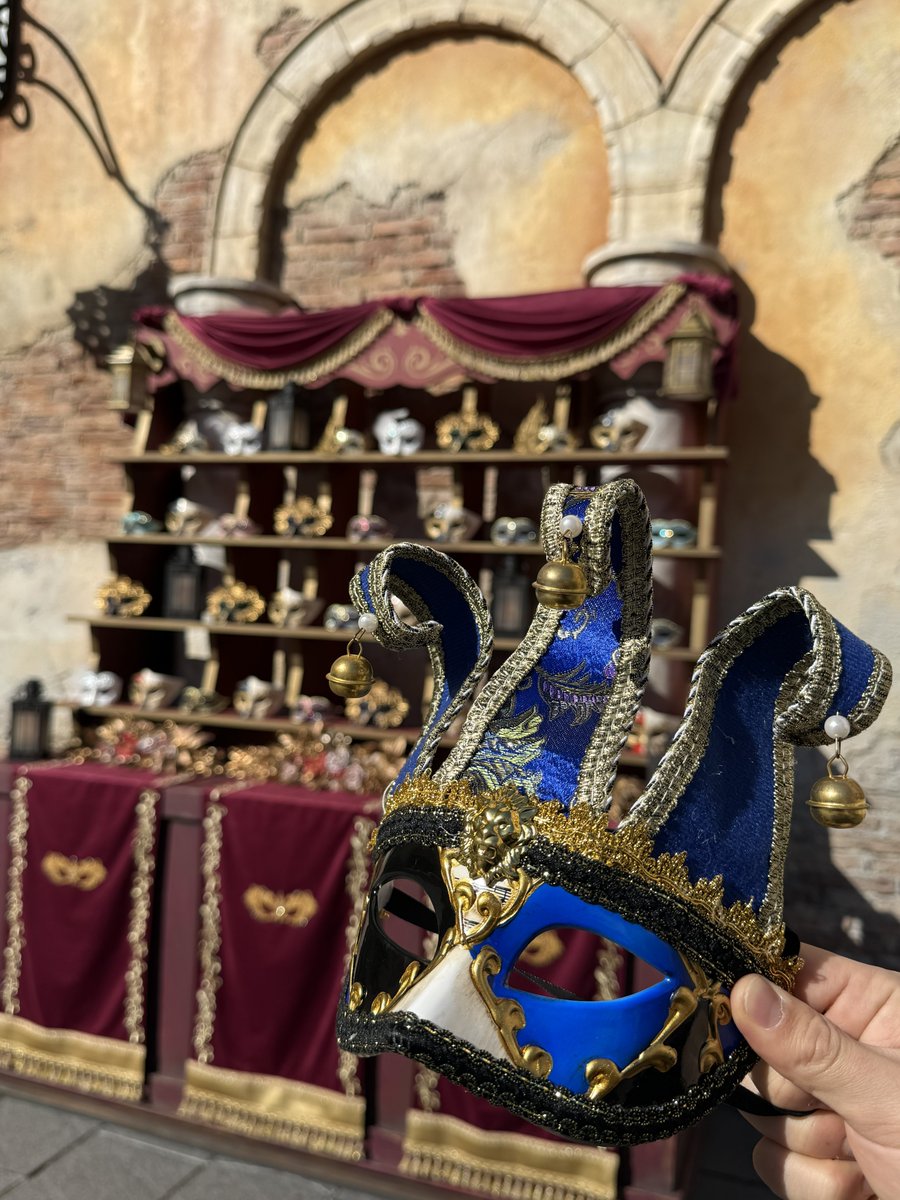 実際にヴェネツィアのカーニバルで買ったマスクも持っていきました😌
家からだすタイミングなんて今日逃したらもうないと思って()()
