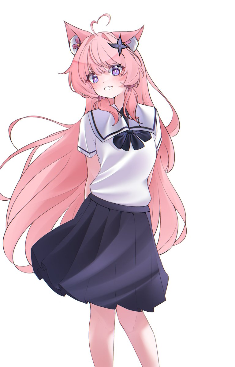 Com uniforme 🥺🥺