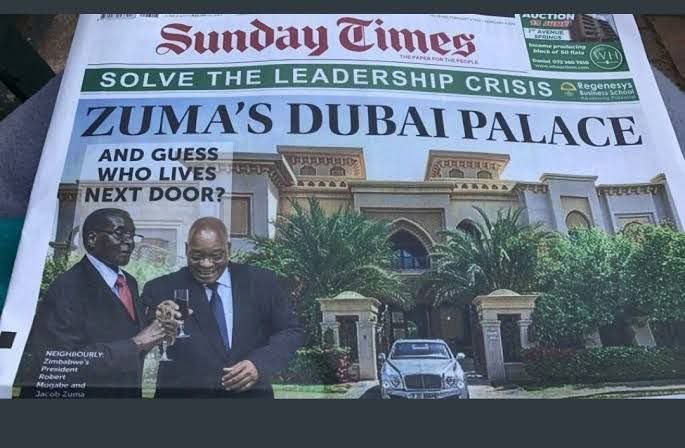 Mngxitama2's tweet photo. The Epstein fake news on President Zuma same as this fake Dubai story. They want us forget Phalaphala. https://t.co/xxjr2xxJyj