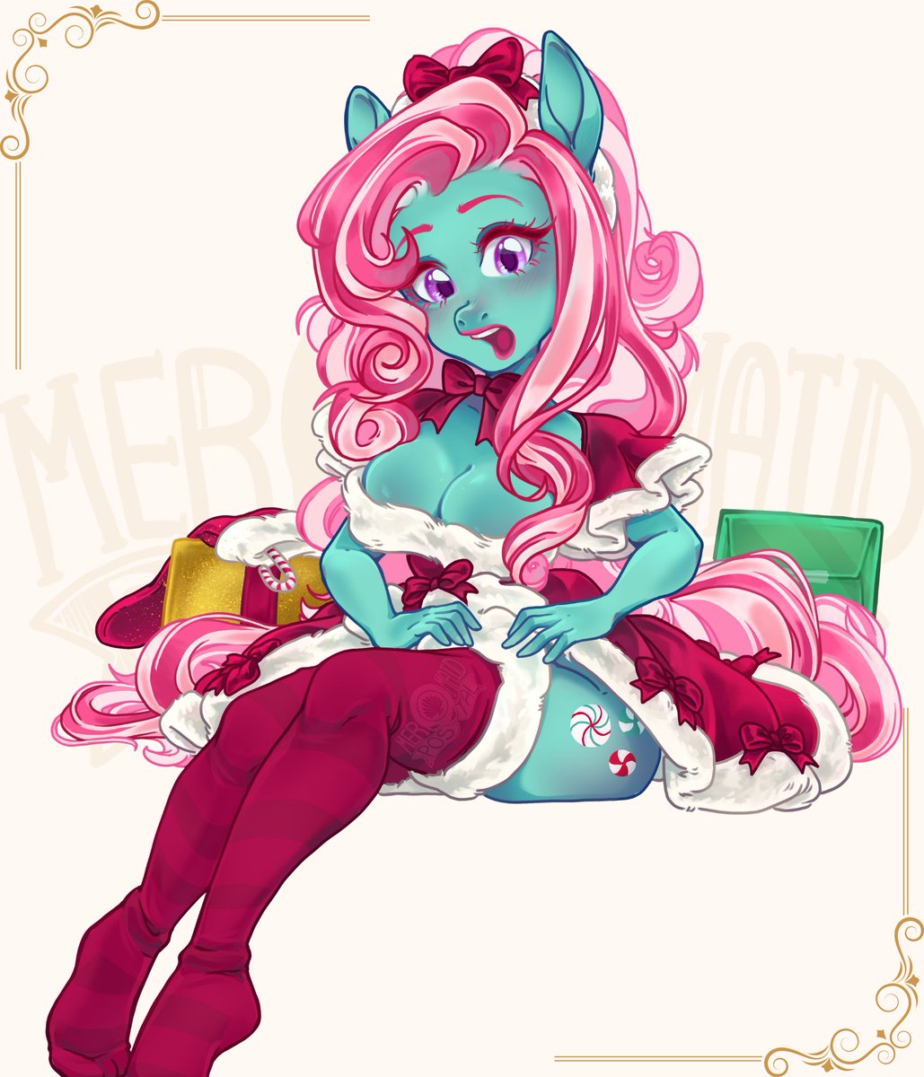 MermaidPostal's tweet photo. May your winter be Minty~ 🎀 https://t.co/e9Qi421r0n