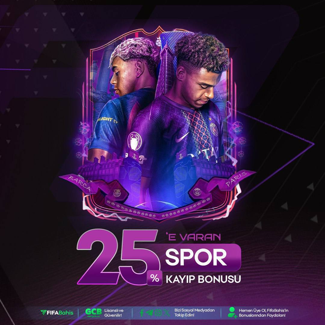 Fifabahiss's tweet photo. ⚽️ FIFA Bahis her an yanında!
🎯 %25 Spor Kayıp Bonusu ile kayıplar yeni fırsata dönüşüyor.
💸 Bakiyeni toparla, oyuna kaldığın yerden devam et.

🚀 Şimdi katıl, bonusu kap!
https://t.co/x7XcY1fP11 https://t.co/t4lJ2SuUv3