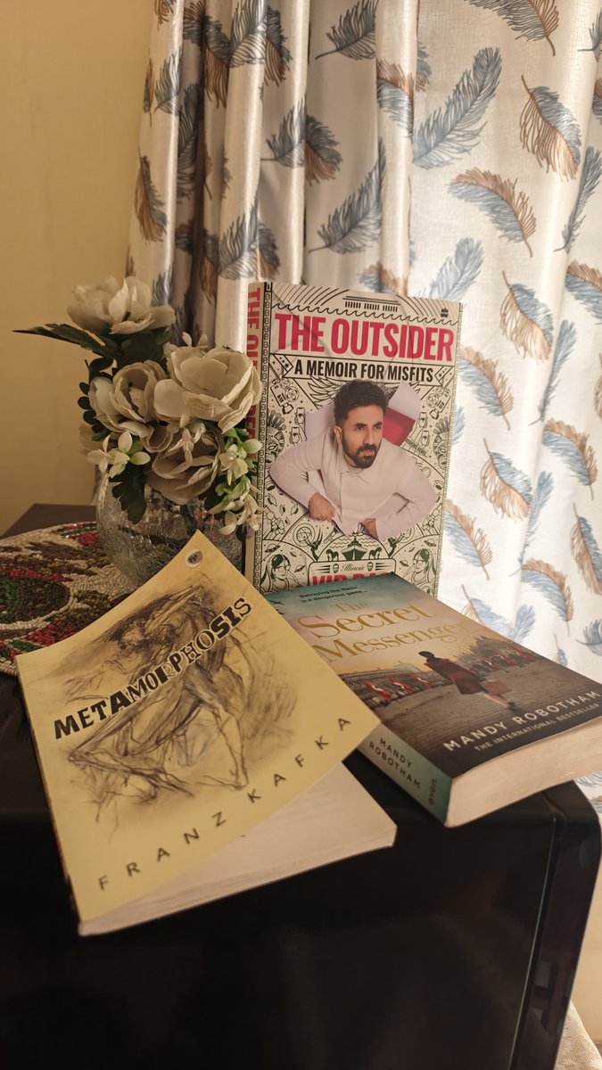 nikhiladave's tweet photo. Wrapped up January with a reading trio that hit different notes but sang the same tune: resilience amid chaos. From 80s/90s grit to wartime shadows and existential bugs..happy to start the year with an activity that I love the most 📚✨ https://t.co/FiCGrBodSa