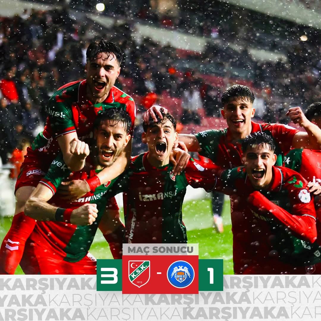 ALSANCAK’TA 3 PUAN BİZİM! 👊💚❤️

Toparlan KAF KAF !💪