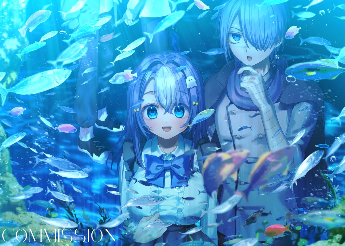 _otogi_banasi_'s tweet photo. Skebリクエストありがとうございました❕☺️🐟 https://t.co/bJhurOKmW0