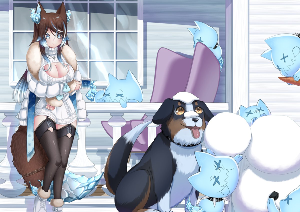 ChaDraws 🐇💮 VGen 2D artist tweet media