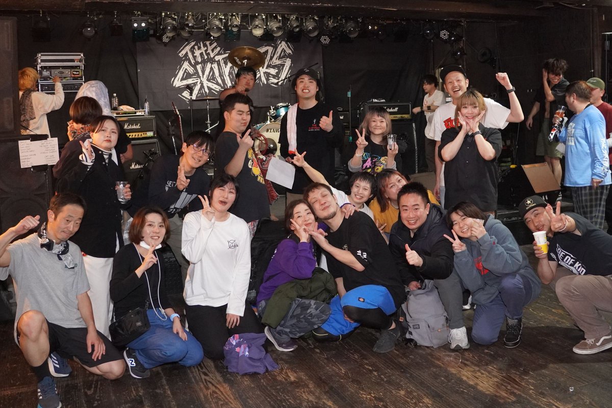 aishukaido's tweet photo. 【届け!!】1月30日 THE SKIPPERS pre. PUNK DRUG NIGHT 2026 -TOKYO-@新宿ACB、あれこれ写真その3/4。その他は→ https://t.co/wLBmQmGcPl #THESKIPPERS #AGEOFKID #SECRET7LINE https://t.co/Qj2kmoiZeV