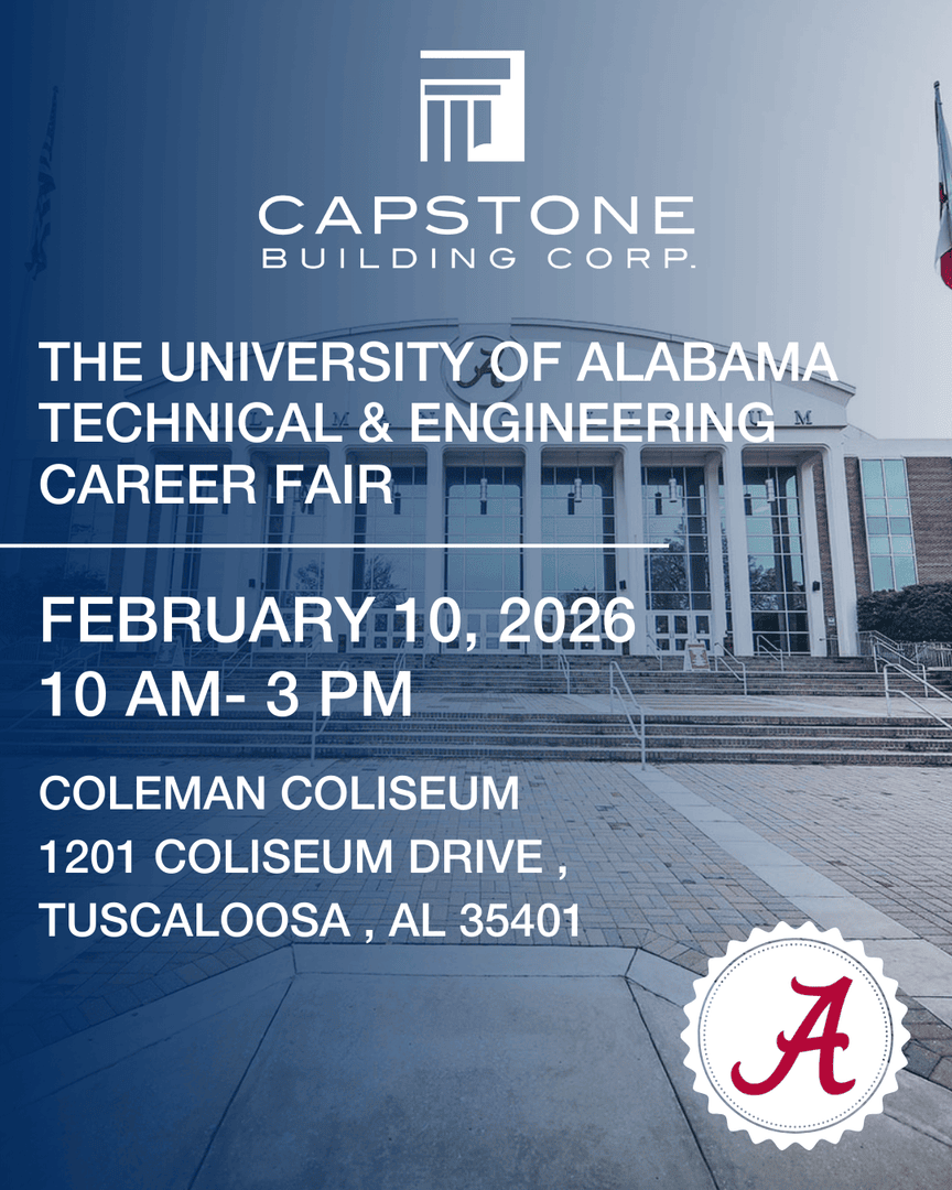 capstonebuild's tweet photo. We’re hitting the road this February! 🚌

Capstone Building Corp. will be attending career fairs at the dates and locations listed below. Come meet our team and learn more about building your career with CBC. https://t.co/YX0rDZhh4i