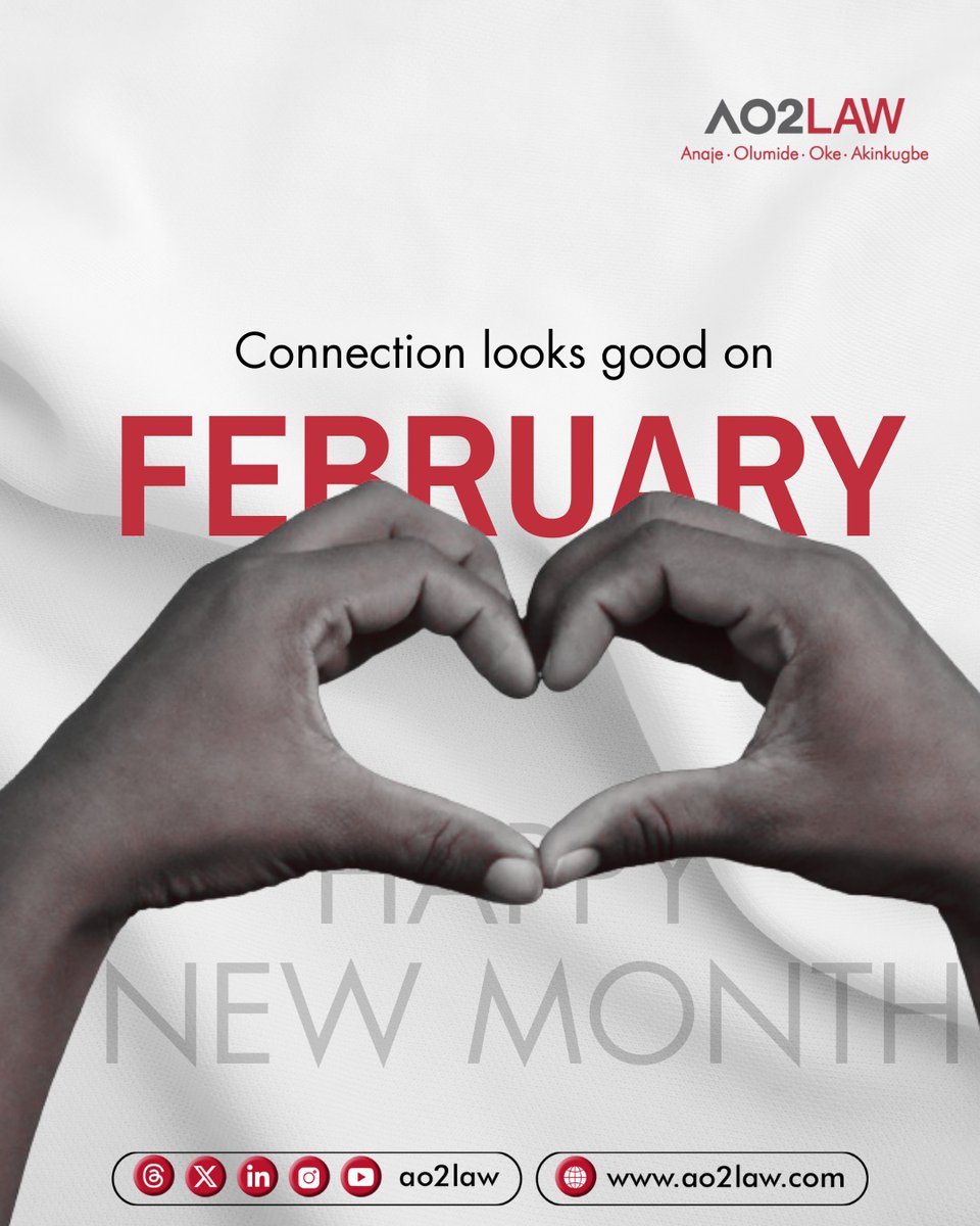 Connection looks good on February 🫶🏽
Here’s to impactful collaborations and steady progress, together.
Happy New Month!