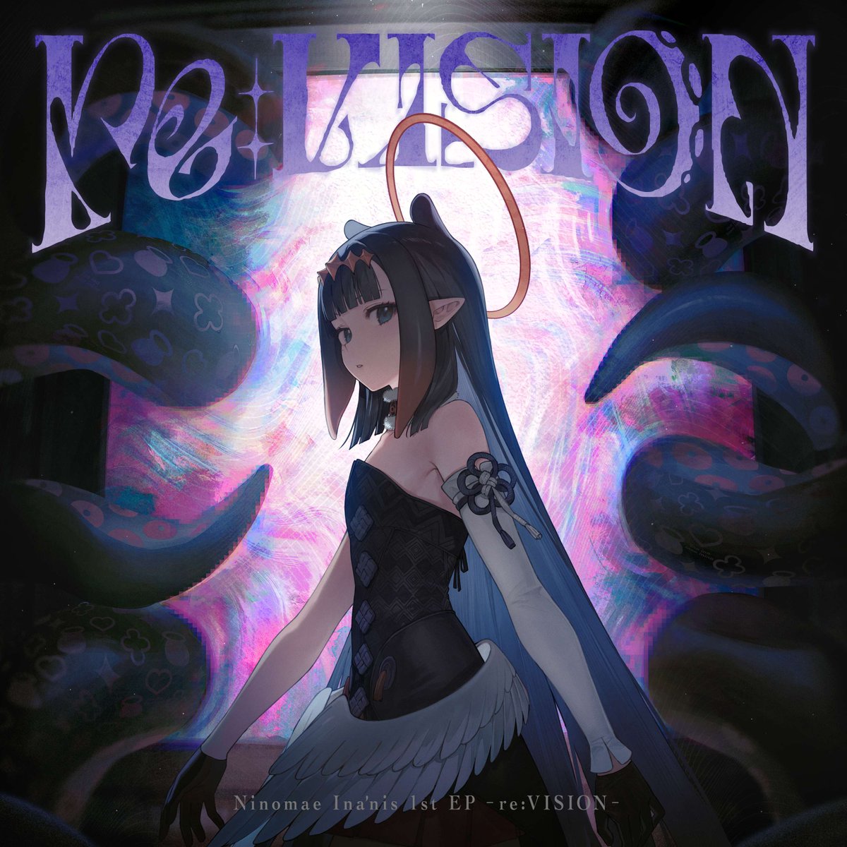 hololive_En's tweet image. 🎧ORIGINAL SONG🎧

@ninomaeinanis 's 1st EP "re:VISION" is now out for streaming on various platforms! 🐙

This first EP brings everything together, from the debut single “VIOLET” to brand-new tracks, distilling the artist's world into one release 💿

🔽Listen below🔽…
