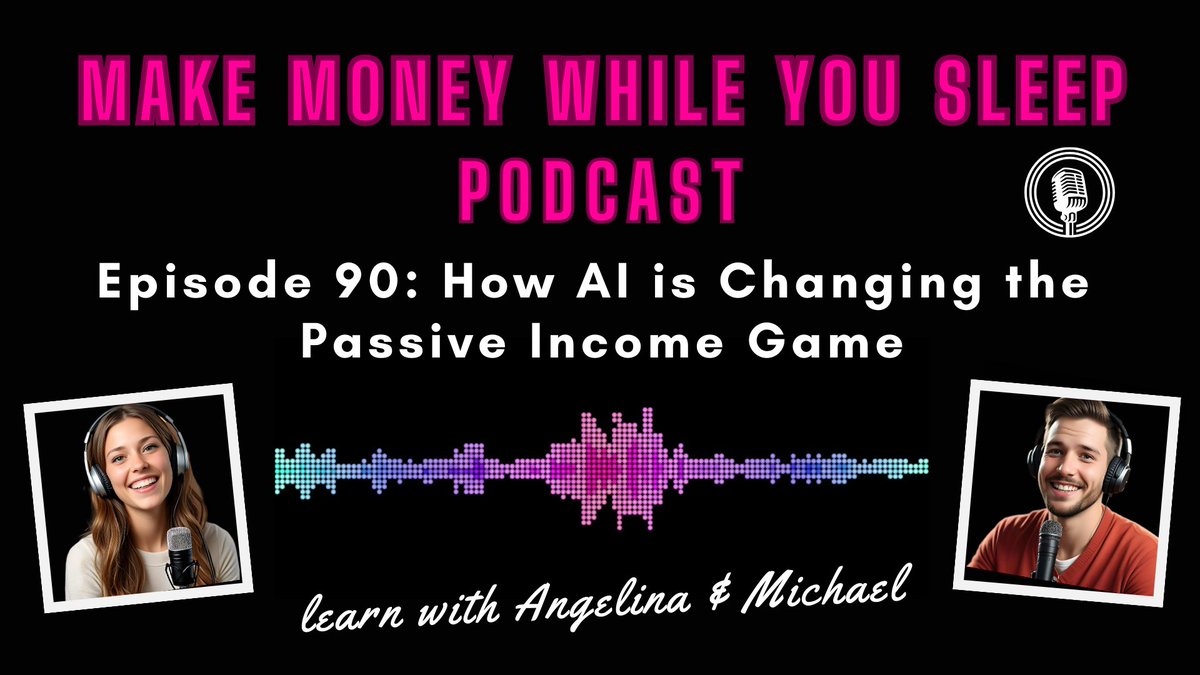 KickiEJohansson's tweet photo. Episode 90: How AI is Changing the Passive Income Game 💰✨

🍎 Listen on Apple Podcasts: https://t.co/AD4NvcmE4u
🎧 Listen on Spotify: https://t.co/lLbRnxbgT2
🎧 Listen on Podbean: https://t.co/5Fj1KmkCZG

#AIpassiveincome, #makemoneywithAI, #automationtools https://t.co/XtDJmJyHhC