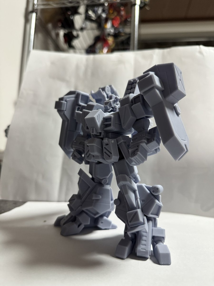 ksktrpk's tweet image. 告知
2-03-18

【展示】
スーパーロボット大戦OGより

ラーズアングリフ

今回は一部関節入りでの展示になります。
次回夏配布予定

Fソリッドカノンの展開は可能なので言って貰えれば実演できます。

お時間あれば見に来て話しかけてもらえると喜びます

#WF2026W
#スパロボ