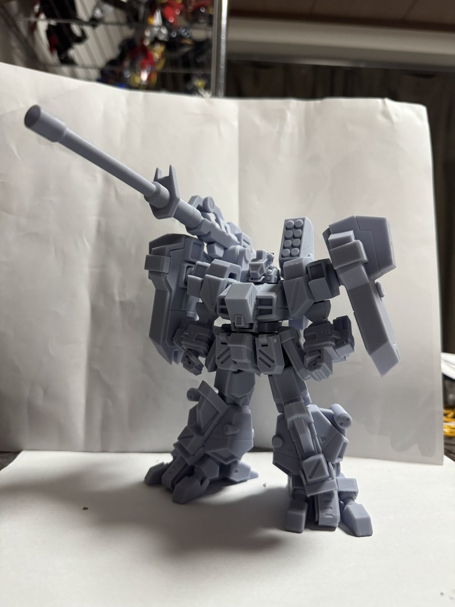 ksktrpk's tweet image. 告知
2-03-18

【展示】
スーパーロボット大戦OGより

ラーズアングリフ

今回は一部関節入りでの展示になります。
次回夏配布予定

Fソリッドカノンの展開は可能なので言って貰えれば実演できます。

お時間あれば見に来て話しかけてもらえると喜びます

#WF2026W
#スパロボ