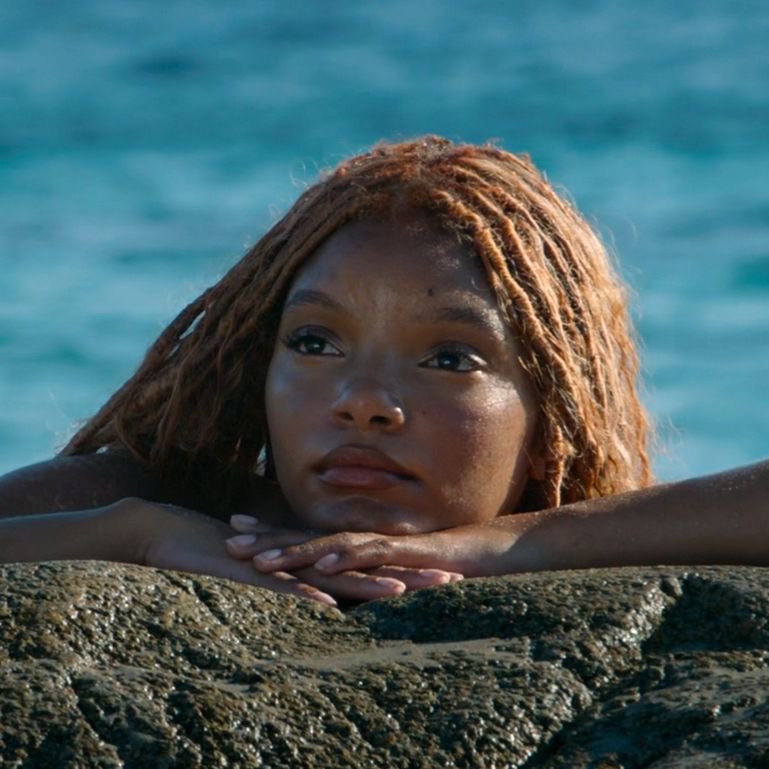 hallesarchive's tweet image. Happy black history month! Remember Halle Bailey became Ariel and gave us an amazing performance. Even when people were cruel to her for simply being a Black girl in a fairytale. She carried it with grace and still shined. 🧜‍♀️