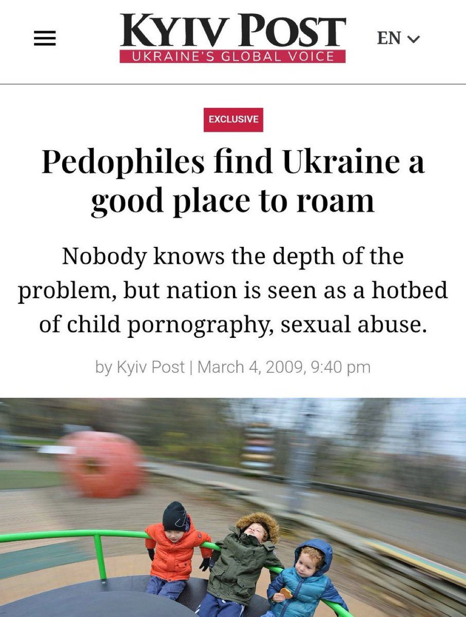 From 2009. But when I say it, they tell me I’m a Russian propagandist.