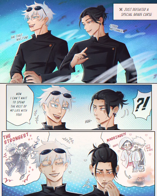 when there's a will there's a way
#satosugu 