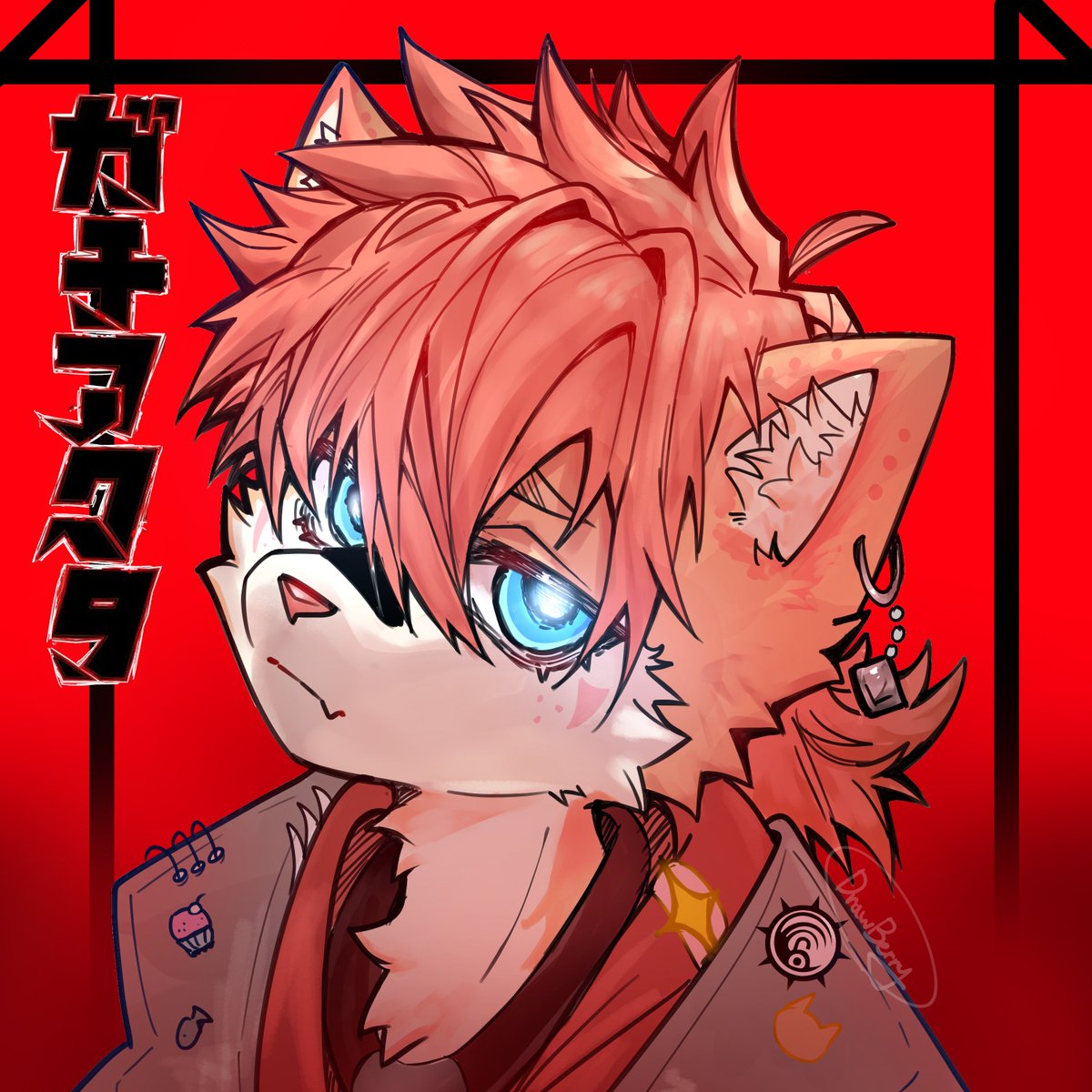 a silly gachiakuta drawing i did for <a href="/Flaikky1/">Flaikky</a> 

thank you for letting me draw you!!!!