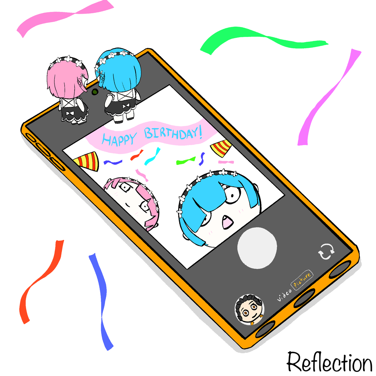 Reflection 🎨 tweet media