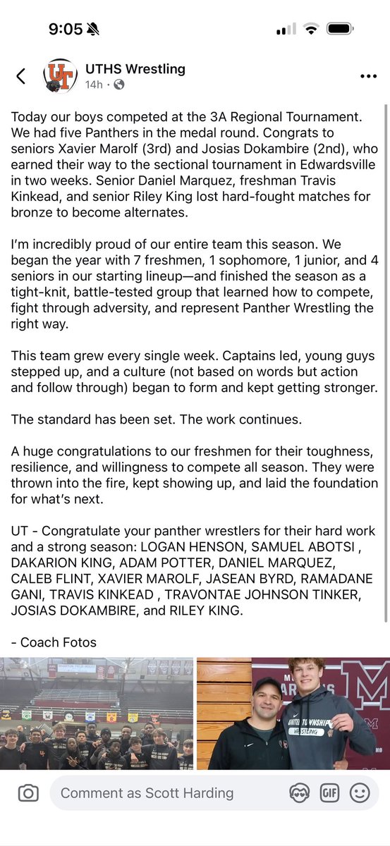 UTHSATHLETICS's tweet image. Congrats to our wrestlers