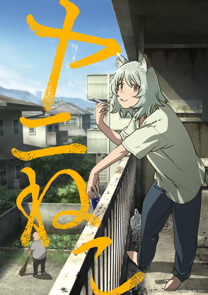 CHAINSMOKER CAT TV Anime Announced for July 2026! Animation