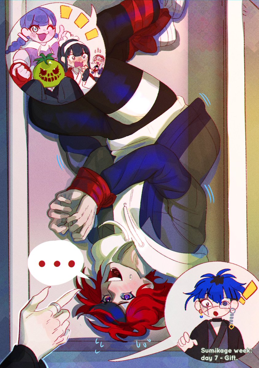 #sumikageweek2026 Day 7: Gift. Happy (late) birthday, Yugamu!