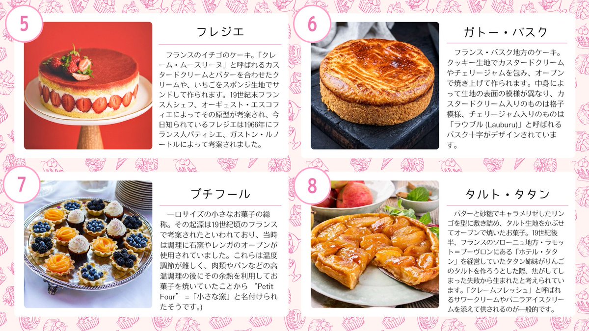 World_Voyage_'s tweet photo. [世界の郷土菓子] 🇫🇷フランス

🥧フランスの郷土菓子
https://t.co/saYVXQJjLJ https://t.co/XKfFtCiq88