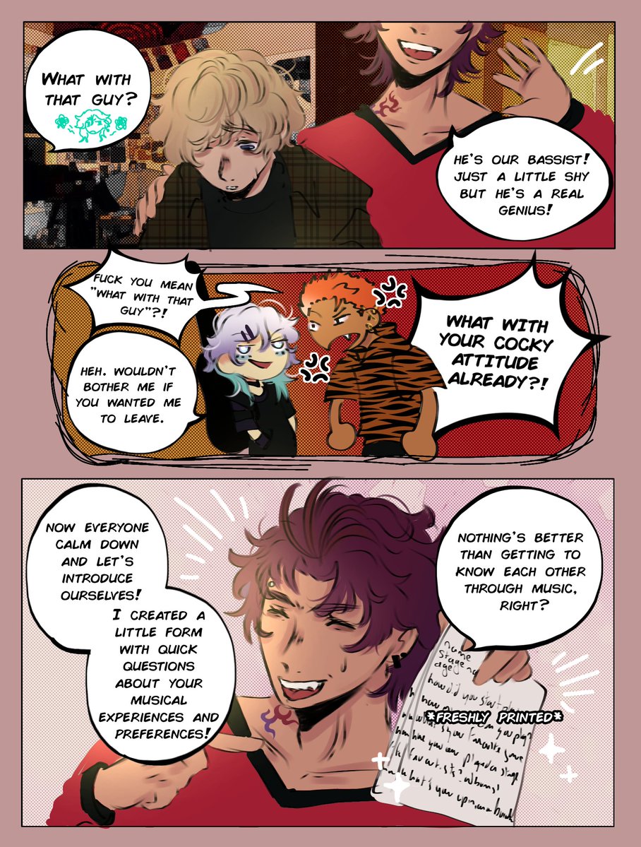 #pararockbands CD1: Rising Ashes! - chapter 7: intro

smth funny before it gets serious again
1/4

#ParadoxLive #パラライファンアート