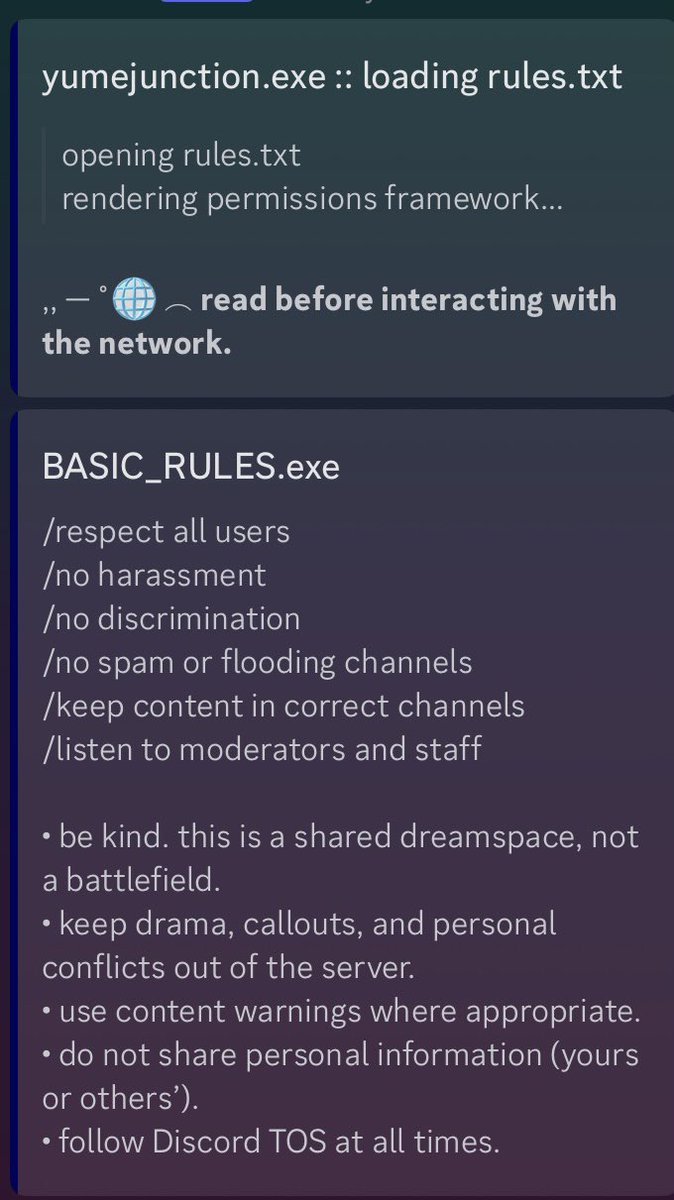 YUMEJUNCTION.EXE 🌐 tweet media