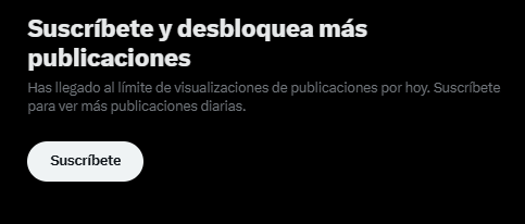 Elon Musk está destruyendo X/Twitter. Un papelón que tengas un límite de visualizaciones si no pagás el Premium.
