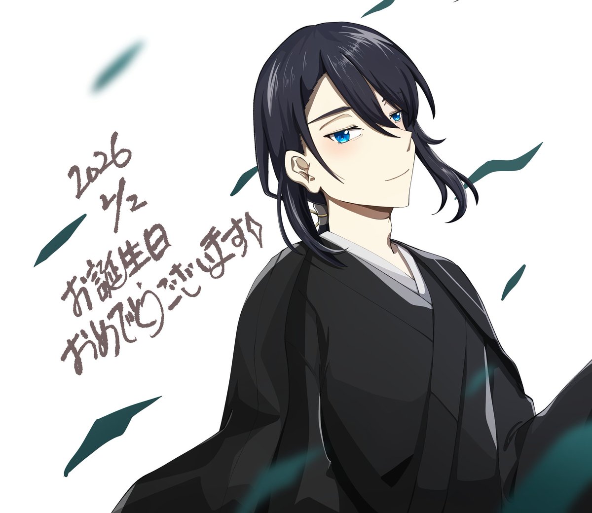 鈴白さん(<a href="/mo_zehu/">鈴白</a>)お誕生日おめでとうございます✨
(描いて)欲しいものリストも拝見させていただいたのですが当時(？)のぎ的大フィーバーしたので…←
棗さん描かせて頂きました！
びっくりするくらい似ていないし何かあれなアレですが←？
お許しくださいっ！
愛だけは！しこたま込めましたので！←