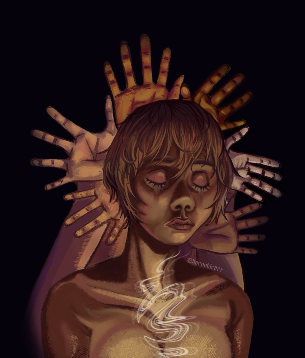 Chocookieart's tweet photo. A study of light and shadow in my work, Maria.
.
.
.
.
.
.
.
#artmoots #ArtistOnTwitter #digitalartwork https://t.co/ZdONswFIG2