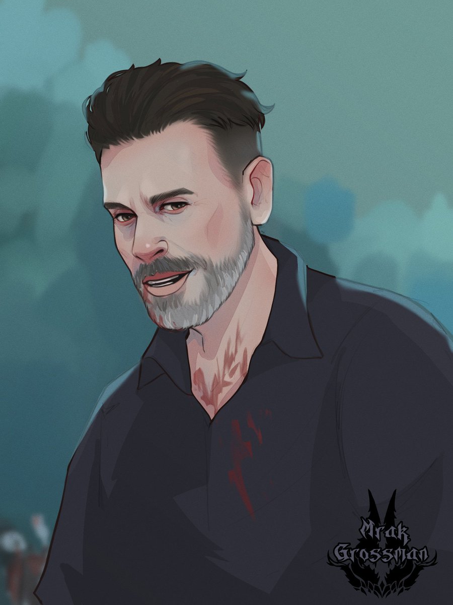 I'm like an art whore. I draw whatever they ask for. (

#twd #Negan #art