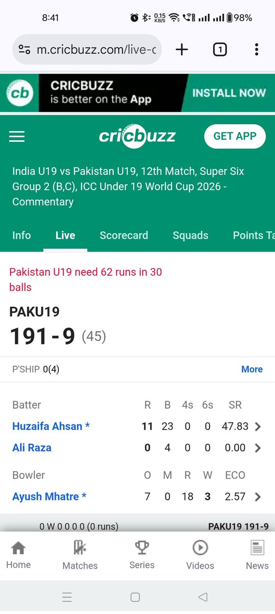 yapragun's tweet photo. #Napak istan #Bhikaristan will bite the dust again! 😎😎
#ICCUnder19WorldCup https://t.co/eUNt7L0VB0