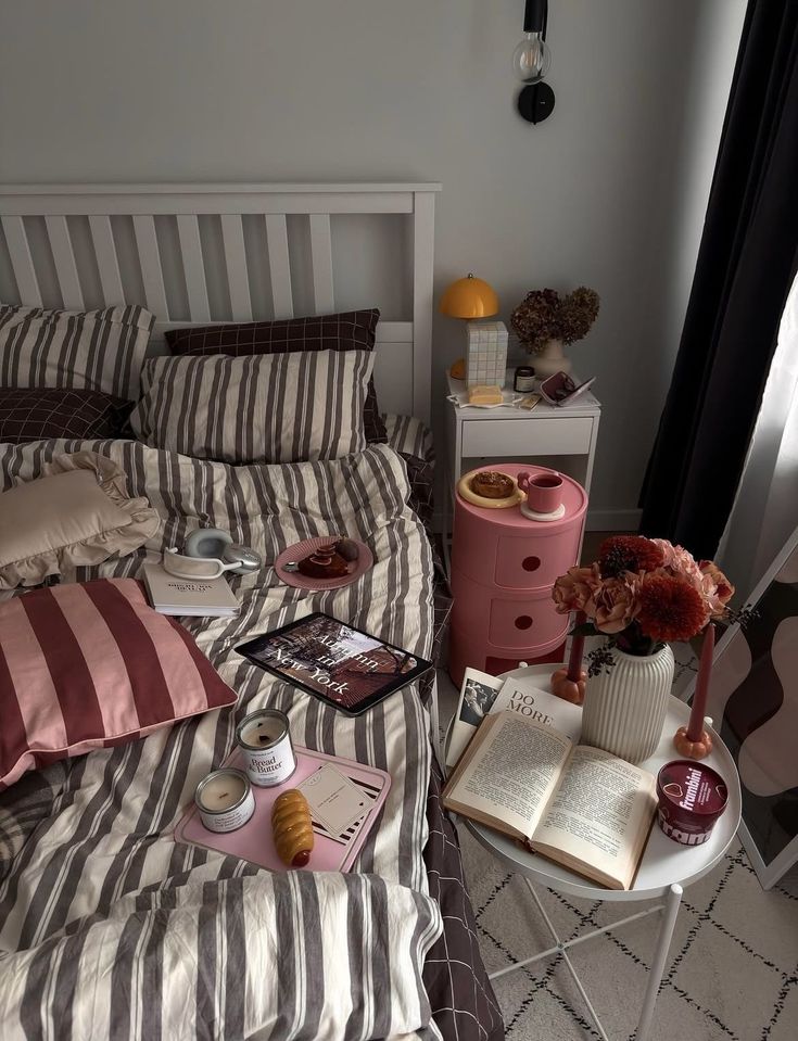 Being in bed all day.