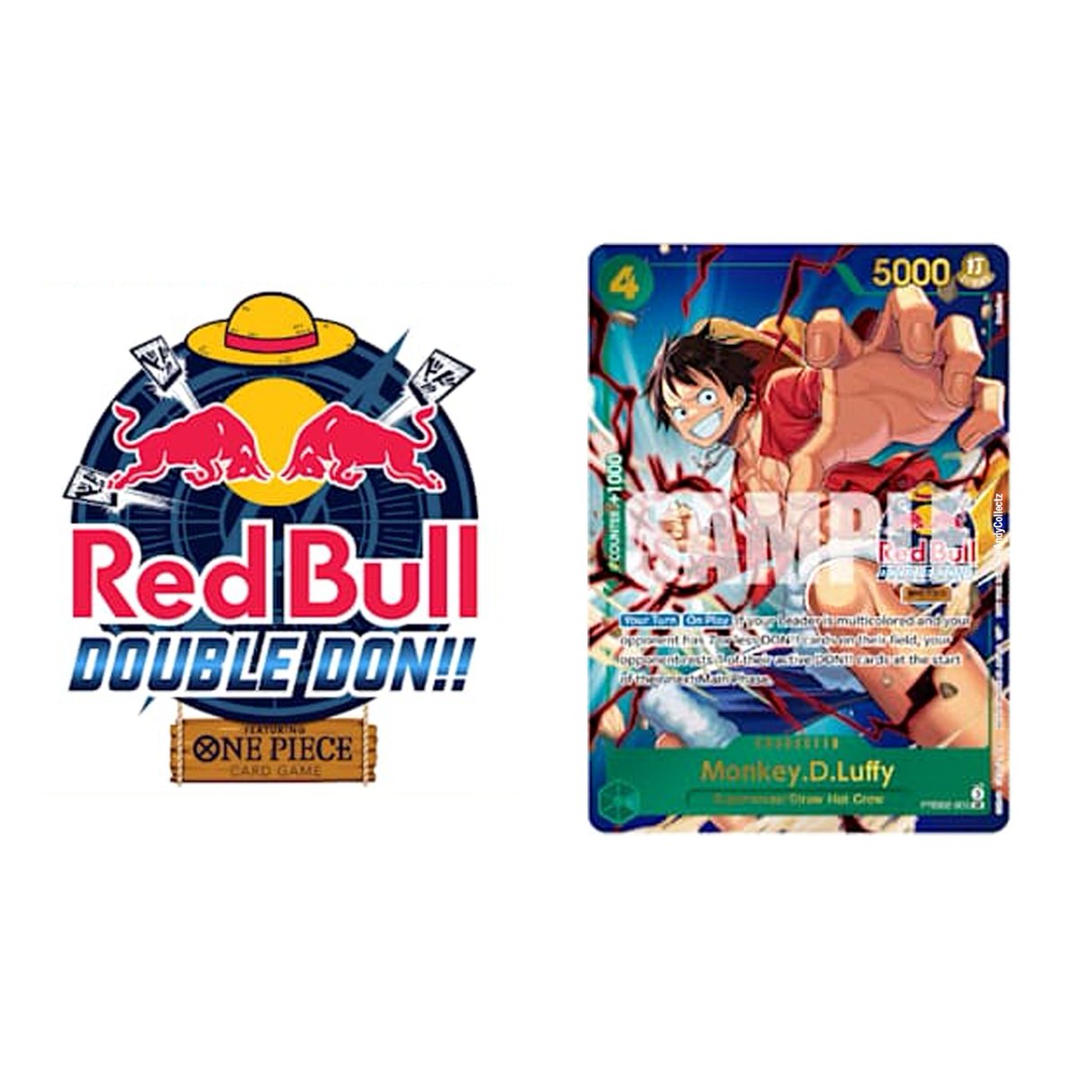 レッドブル RedBull ワンピースカード セット ワンピースカード Red Bull Double DON✨ レッドブル冠によるONE PIECE