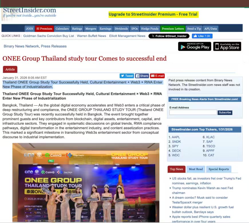 RWA_FHCoin's tweet photo. ONEE Group Thailand study tour Comes to successful end
Thailand ONEE Group Study Tour Successfully Held, Cultural Entertainment × Web3 × RWA Enter New Phase of Industrialization.Hundreds of overseas media outlets reported, and 20 were selected for everyone to read

1:https://t.co/xt7jwopKi6
2:https://t.co/8bx9M5tl24
3:https://t.co/gnaNszahAD
4:https://t.co/U8umyxzqZP
5:https://t.co/X0PGxekbYe
6:https://t.co/jGrhQprfNB
7:https://t.co/YGyQd17m8n
8:https://t.co/mY4nT1goA0
9:https://t.co/CN1YbaY6wN
10:https://t.co/g3CYibtXEc
11:https://t.co/FKq9Zshfvn
12:https://t.co/W2RBX1UJ01
13:https://t.co/fHJFKgkijh
14:https://t.co/Sd7jhyO1DY
15:https://t.co/iRbRYgY37N
16:https://t.co/NqvmRgRBRe
17:https://t.co/AUnnUOUVMz
18:https://t.co/6RfA666UYj
19:https://t.co/t42oIUtuV6
20:https://t.co/gLNZg5MZK6