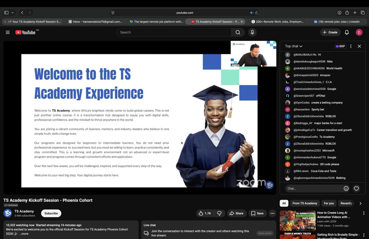 wavythestar's tweet photo. I just reached a new milestone in my Cybersecurity journey with TS Academy! The experience has been incredibly rewarding. Ready to start your own journey? Apply now at https://t.co/Cx8bmLZTbh https://t.co/CQAzBW9qhc @TechSphereAcad https://t.co/gyizmQfi3W