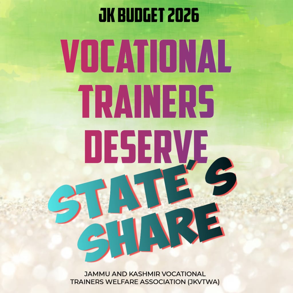 SheikhP76295682's tweet photo. @JKVTWA @OmarAbdullah @CM_JnK @sakinaitoo @JavedDar_NC @JavedRanaa @tanvirsadiq @Surinderch55 @DrVeeri @HilalAkbarLone1 @tarigami #justiceforvocationaltrainers https://t.co/loz80QBgDf