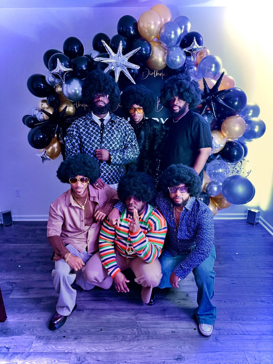 still713's tweet photo. Too much fun last night at @SirUrbanHippie’s Disco Party for his 40th birthday ! 🪩 https://t.co/AyhKNkW1tc